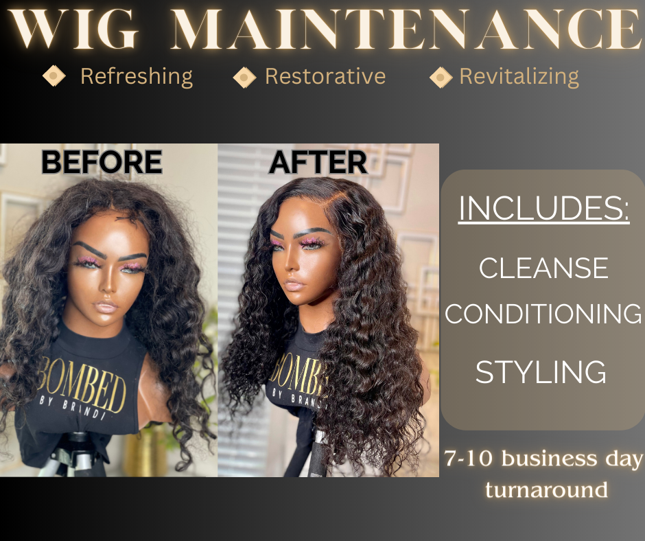 Custom Wig Maintenance Service